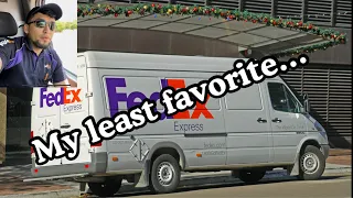 FedEx Vehicle Tour (a inside look in the sprinter!)