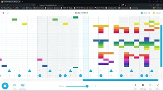 blinding lights in Chrome music lab