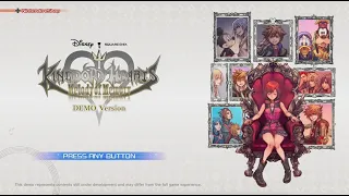 Kingdom Hearts Melody of Memory Demo Footage