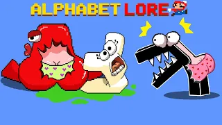 Alphabet Lore (A - Z...) But Fixing Letters - If Alphabet Lore FART too much #4 | GM Animation