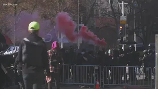 Demonstrators leave, law enforcement only ones left at Capitol