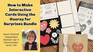 How to Make Interactive Cards Using the Hooray for Surprises Bundle