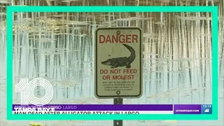 Alligator bites, kills man at Largo, Florida, park