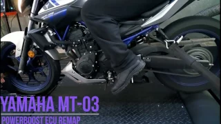 Yamaha MT-03 dyno remap