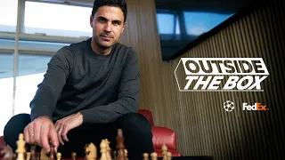 FedEx | UCL - Outside The Box:  Thinking outside the box as a manager like Arsenal's Mikel Arteta