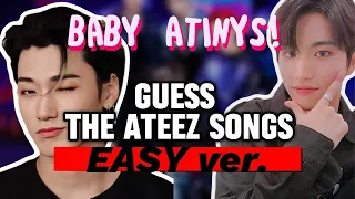 ♡ Baby ATINYs!ㅣCan You Guess the ATEEZ Song? (EASY ver.) ♡