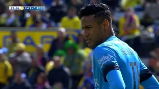 Neymar vs Las Palmas (Away) 15-16 HD 1080i (20/02/2016) - English Commentary