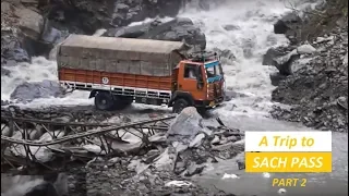 Drive to Sach Pass_Part -2 Killar-Pangi-Rohtang Pass Dangerous roads of Himachal