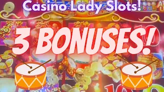 3 Bonuses! Dancing Drums Slot Machine! Days Of Drums!