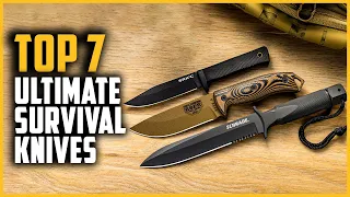 Best Ultimate Survival Knives 2024 | Top 7 Best Ultimate Survival Knives On Amazon