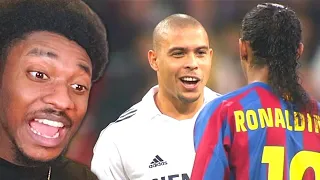 Reacting To When Ronaldo Phenomenon & Ronaldinho Made History!