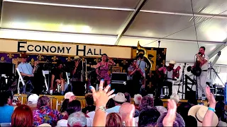 Tuba Skinny Plays the Economy Stage at Jazz Fest / “Nobody’s Business” / May 8, 2022