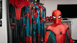 MY SPIDER-MAN SUIT COLLECTION (SPIDEY’S CLOSET)