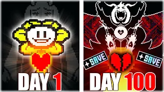 I Played 100 Days of Undertale