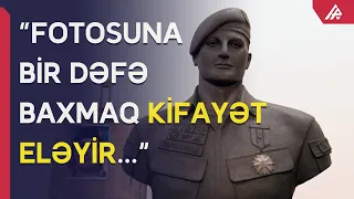 Vətən müharibəsi qəhrəmanı Elyar Vəliyevin büstü hazırlandı - APA TV