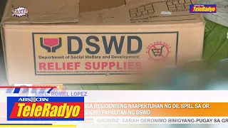 Delatang inireklamo ng mga residenteng apektado ng oil spill sa Oriental Mindoro papalitan ng DSWD