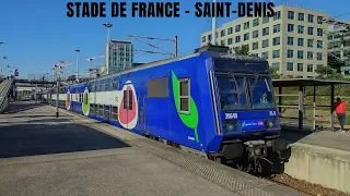 TGV, BB 15000, Eurostar, Thalys, corail, RER et autre en gare de Stade de France-Saint Denis