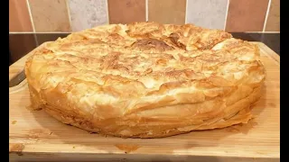 Perfectly juicy savory cheese pie