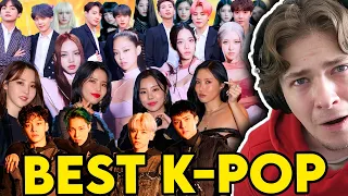 NON K-POP Fan Reacts to Top 10 Most Viewed KPOP Music Videos Each Year - (2010 to 2022)
