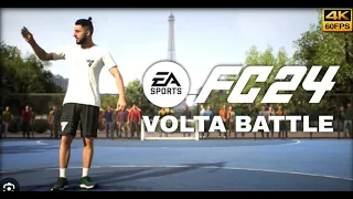 FC 24 | Manchester United vs Manchester City Volta football 3v3 | MY First ever volta match