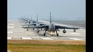 Inside the wire — RAF Tornado farewell formation