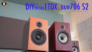 DIY Speaker Kit vs B&W 706 S2 Speaker Comparison