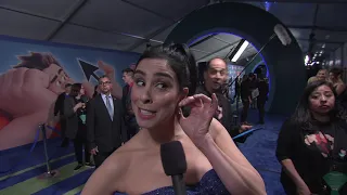 Sarah Silverman | World Premiere Interview - Ralph Breaks the Internet (2018)