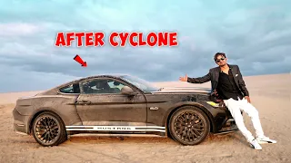 Driving Mustang In Cyclone - Will It Survive...? | Gujarat Trip Starts