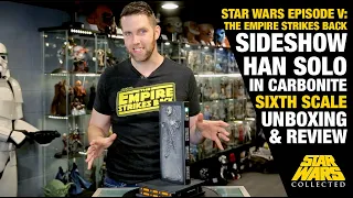 Sideshow Han Solo in Carbonite 1/6 Scale Unboxing & Review