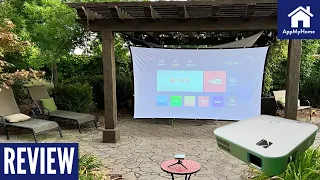 REVIEW: KODAK Luma 350 Portable Smart Projector Watch Movies Outdoors