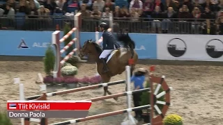 Horse kicks girl in face Tallinn International Horse Show 2016