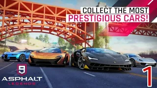 Asphalt 9 Legends Supercars Racing Game Electronic Music Gameplay #1