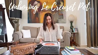 Unboxing Le Creuset Enamel Cast Iron Pot