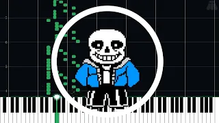 Thundersnail - Undertale - Intermediate Piano Tutorial