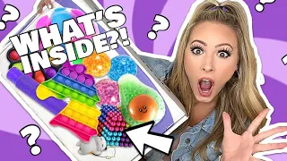 OPENING A HUGE MYSTERY FIDGET PACKAGE FROM MRS. BENCH! 📦😱