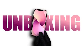 Apple iPhone 13 Mini Pink - ASMR Unboxing