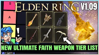 The New MOST POWERFUL Faith Weapon Tier List - Best Highest Damage Faith Weapons in Elden Ring!