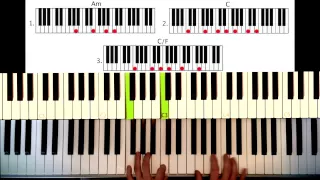 How to play: Sia - Breathe me. Original Piano lesson. Tutorial by Piano Couture.