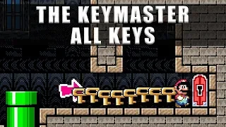 Super Mario Maker 2 The Keymaster all keys