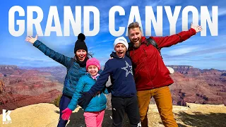 K-City Family at the EDGE of the Grand Canyon