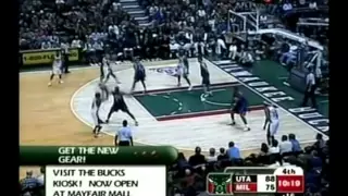 Michael Redd 57pts vs. Jazz (11.11.2006)-42pts in the 2nd half