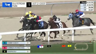 Gulfstream Park Carrera 1 - 21 de Octubre 2023