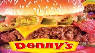 Trying Out Denny's Spicy Sriracha Burger