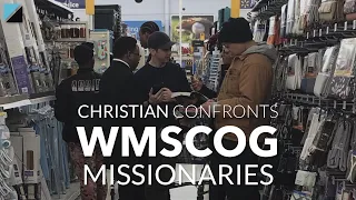 Christian VS. WMSCOG Members At Walmart — World Mission Society Church Of God Debate!