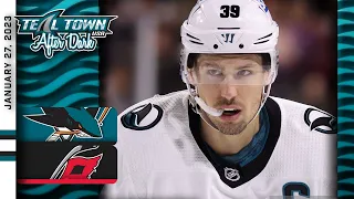 San Jose Sharks @ Carolina Hurricanes - 1/27/2023 - Teal Town USA After Dark (Postgame)