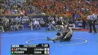 2005 NCAA Semis- Mark Perry (Iowa) vs. Troy Letters (Lehigh)