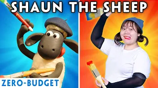 SHAUN THE SHEEP WITH ZERO BUDGET! - Shaun The Sheep Funny Animated Parody