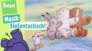 Der kleine Eisbär macht Musik & Rätselfilm Gitarre | Der Elefant | WDR