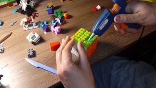Как сделать лего кубик мини мир Minecraft