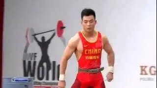 LIANG Chenxi 1j 175 kg cat. 69 World Weightlifting Championship 2013